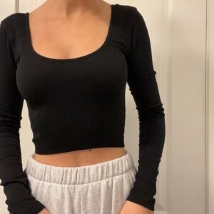DYNAMITE BLACK LONG SLEEVE XS
